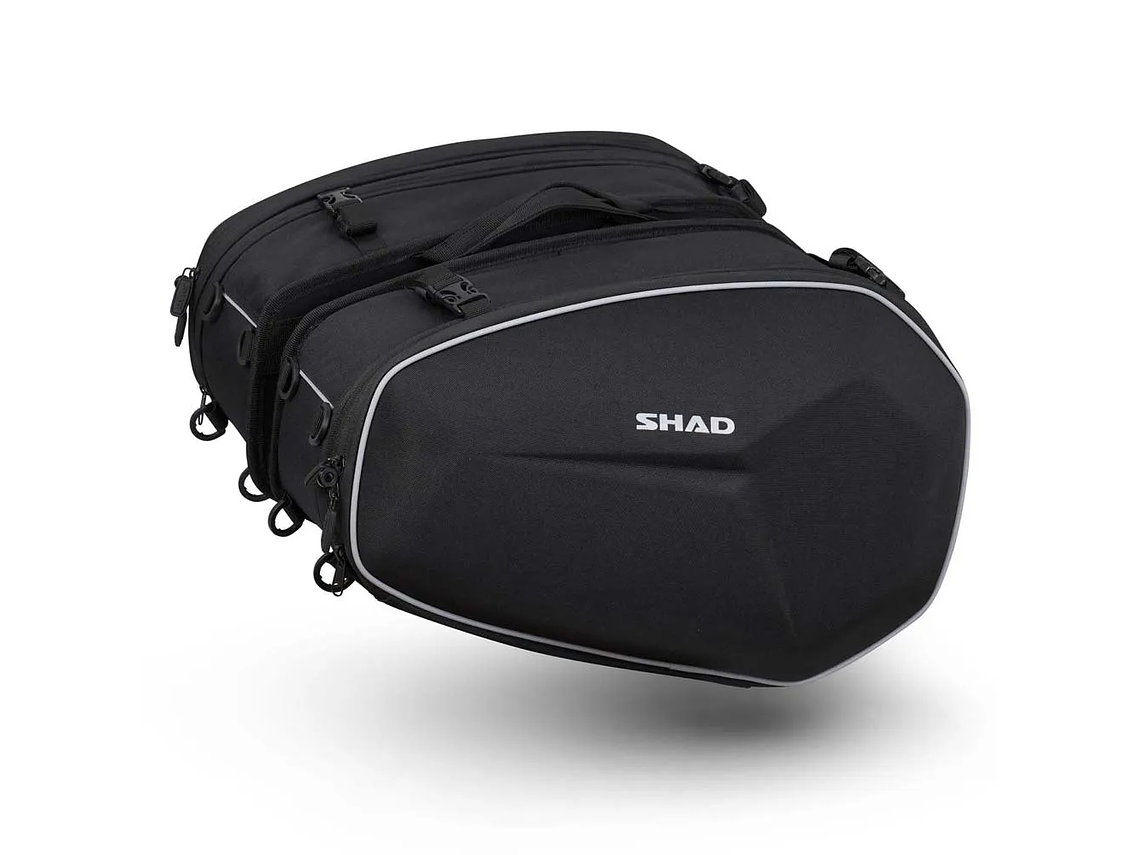 Bolsas Laterais Expansíveis SHAD E48 46/58L  1