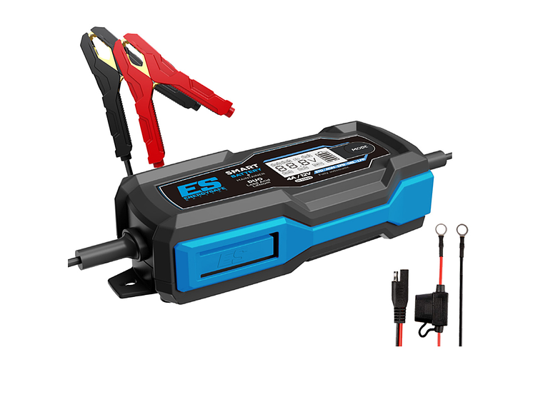 Carregador de Baterias Energysafe Smart Duo 4A  3