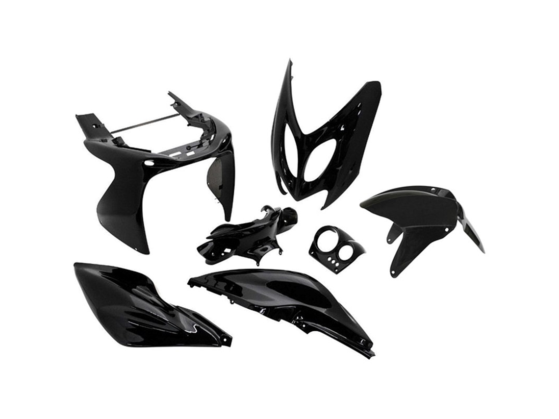 Kit Plásticos Yamaha Aerox 50 (Preto) 97-12 1