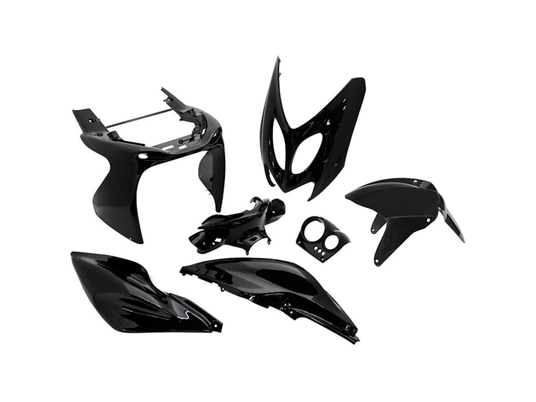 Kit Plásticos Yamaha Aerox 50 (Preto) 97-12 1