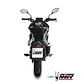 Escape MIVV X-M1 Preto CF Moto 300NK 2021-24  - Miniatura 3