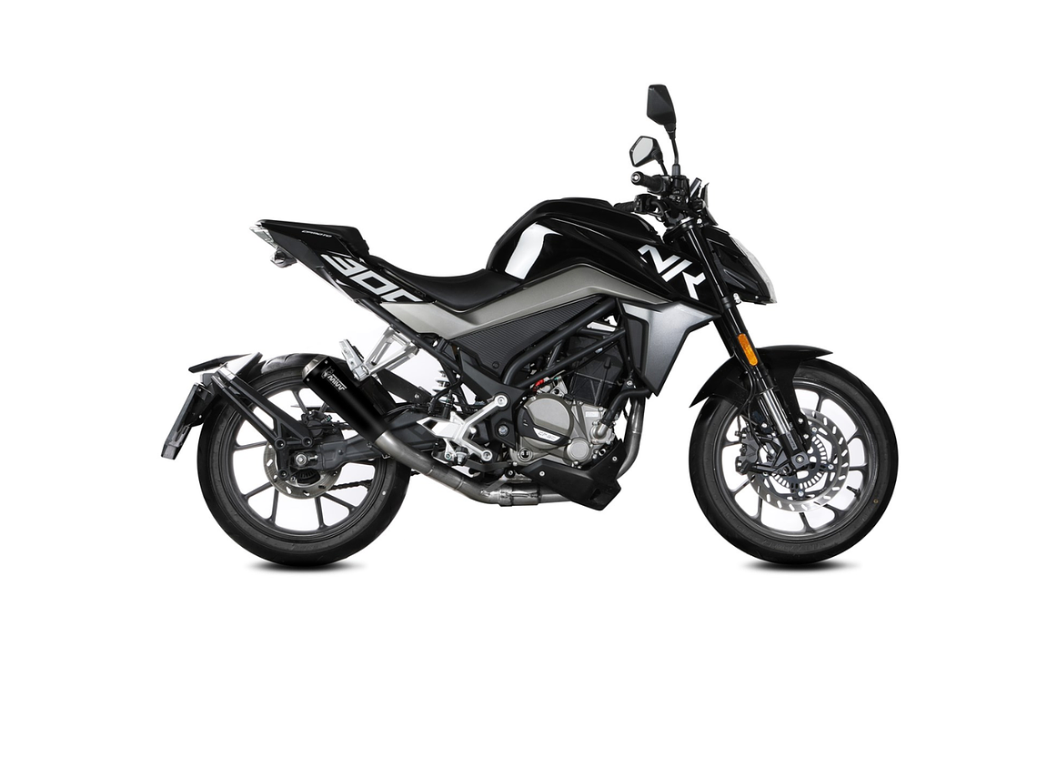 Escape MIVV X-M1 Preto CF Moto 300NK 2021-24  1