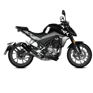 Escape MIVV X-M1 Preto CF Moto 300NK 2021-24 