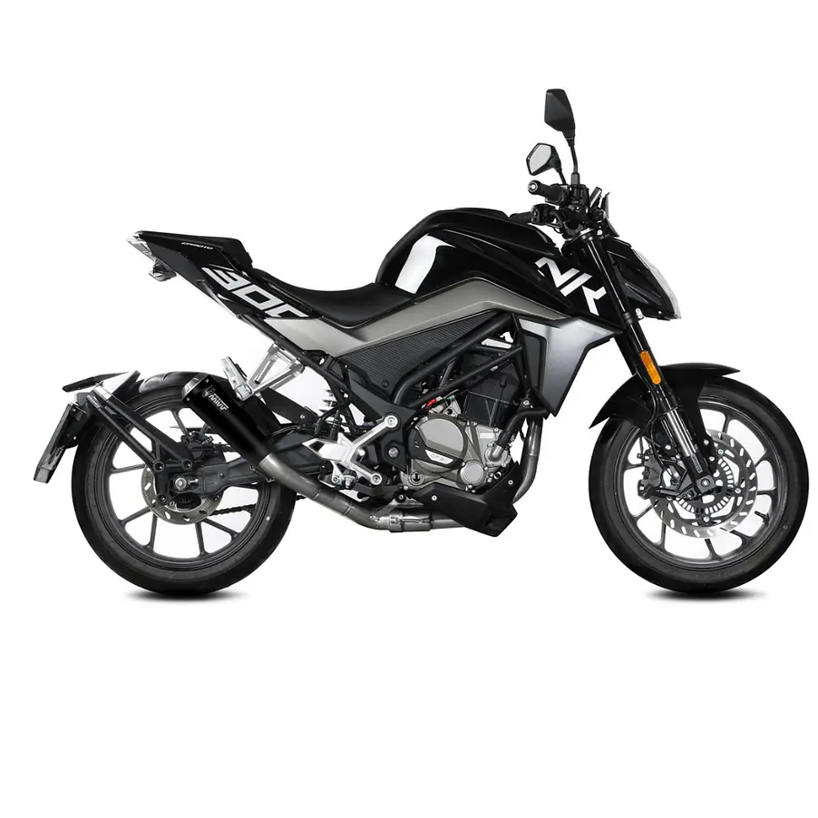 Escape MIVV X-M1 Preto CF Moto 300NK 2021-24  1