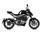 Escape MIVV X-M1 Preto CF Moto 300NK 2021-24  - Miniatura 1