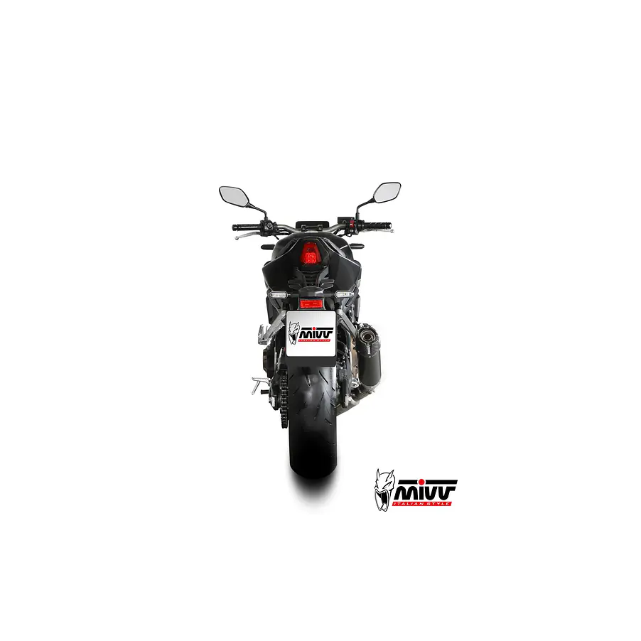 Escape Completo MIVV AK-1 Preto Honda CB 650 R 24-26  4