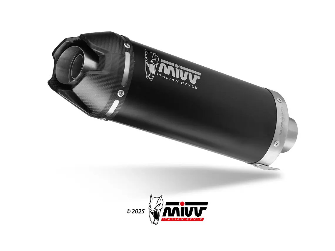 Escape Completo MIVV AK-1 Preto Honda CB 650 R 24-26  2