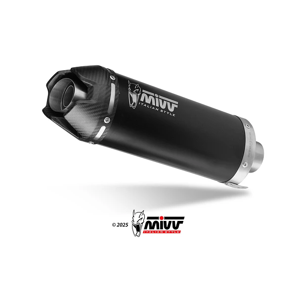Escape Completo MIVV AK-1 Preto Honda CB 650 R 24-26  2