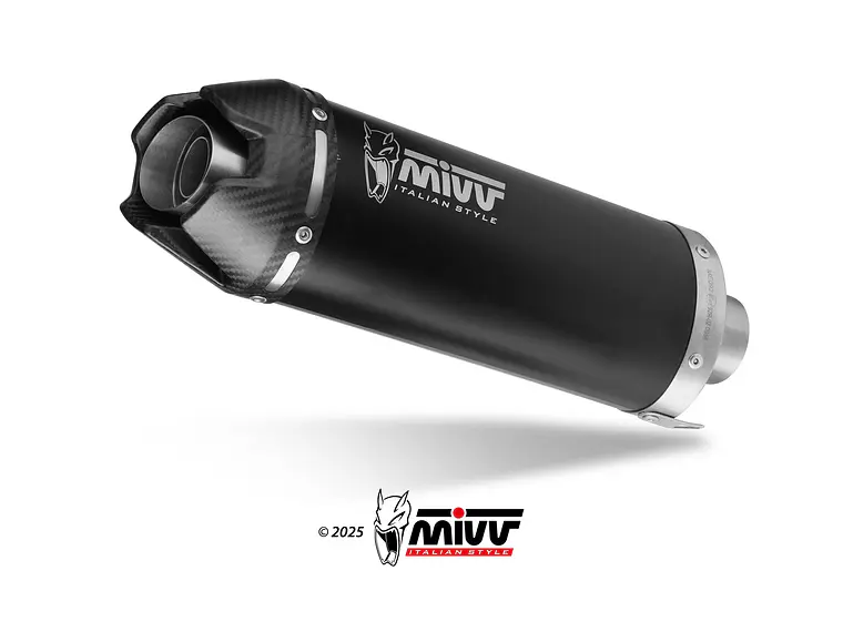 Escape Completo MIVV AK-1 Preto Honda CB 650 R 24-26  2