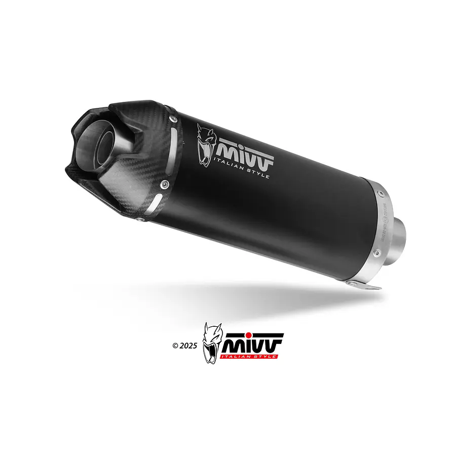 Escape Completo MIVV AK-1 Preto Honda CB 650 R 24-26  2