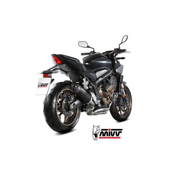 Escape Completo MIVV AK-1 Preto Honda CB 650 R 24-26  3