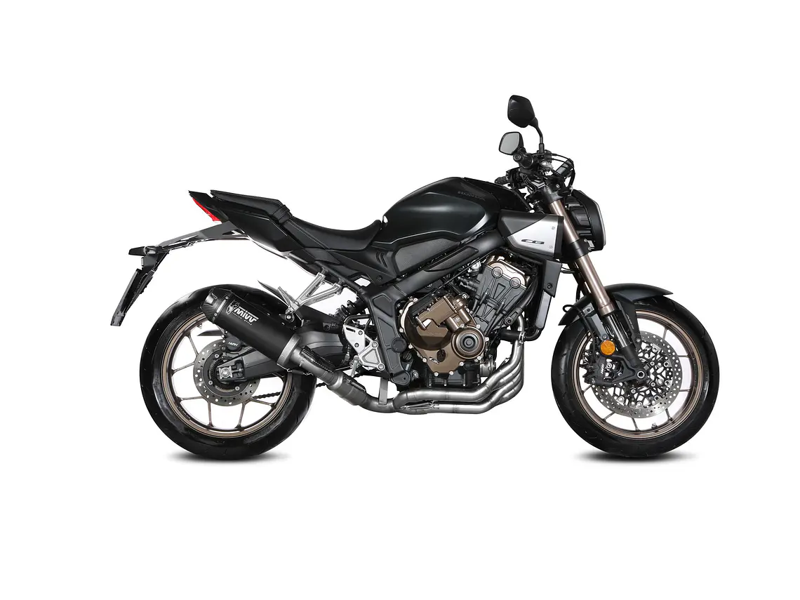 Escape Completo MIVV AK-1 Preto Honda CB 650 R 24-26  1
