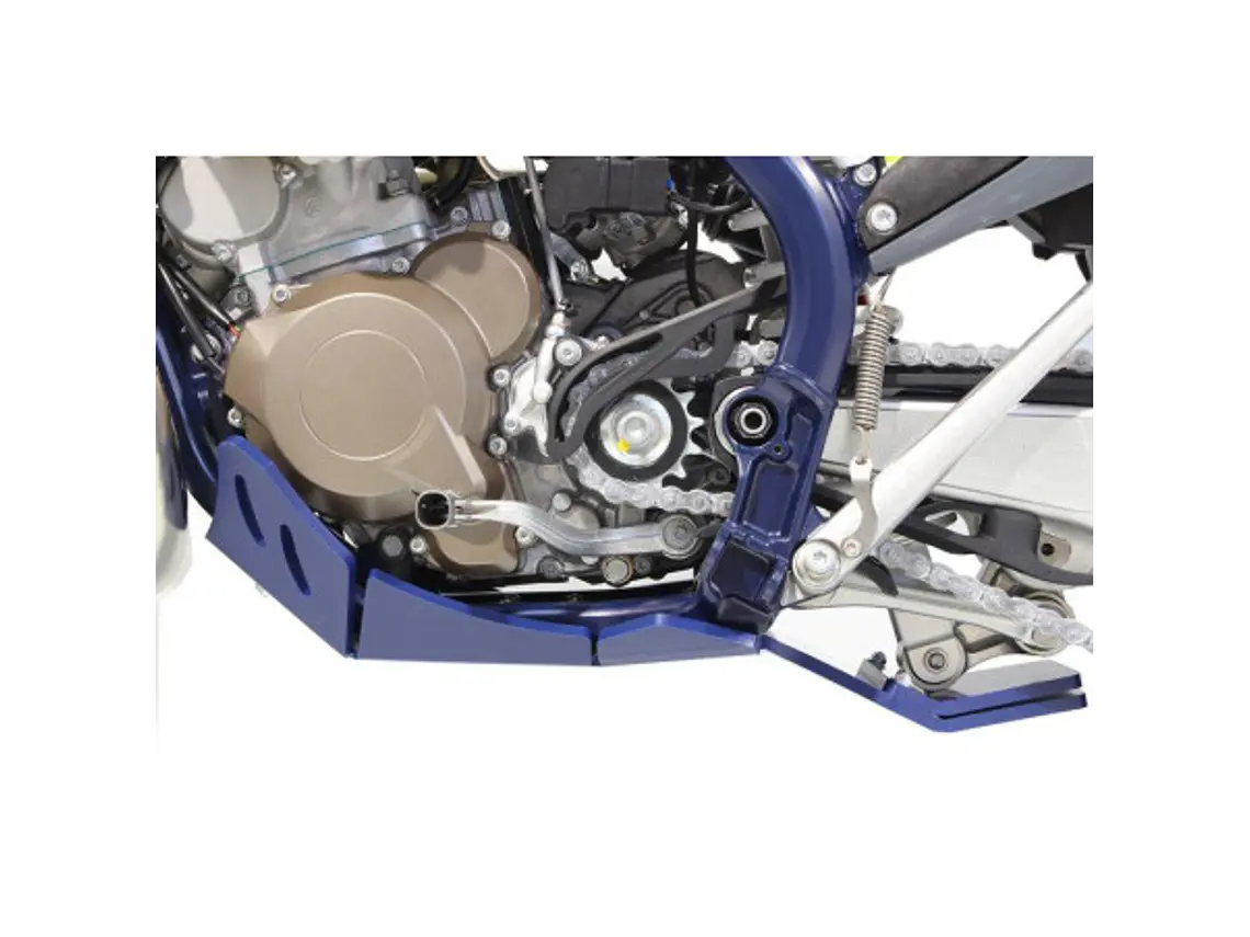 Proteção de Carter Enduro AXP Xtrem Azul Husqvarna TE250 / TE250I / TE300 / TE300I 2020-2023 6