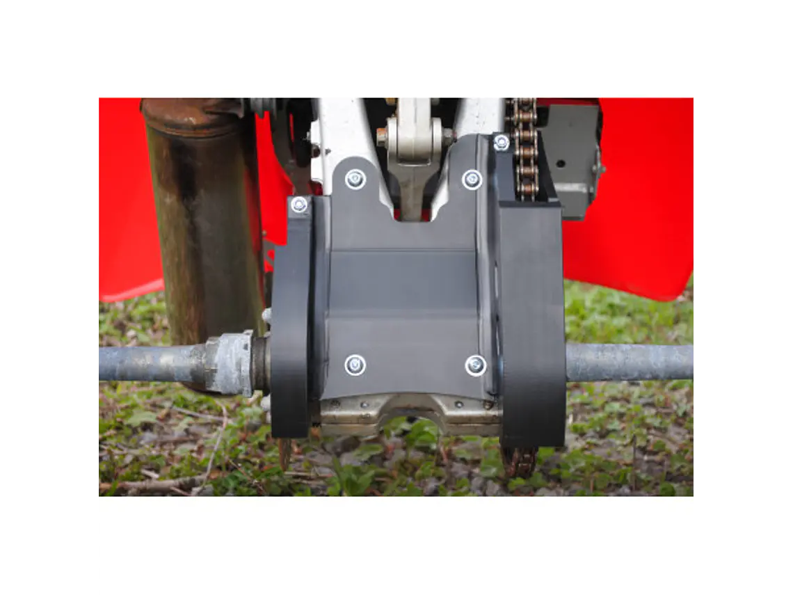 Proteção de Cárter Traseira Axp, Polietileno Pead, 6 Mm, Preto Honda TRX450 2004-2014 2