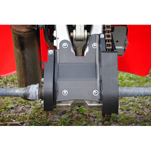 Proteção de Cárter Traseira Axp, Polietileno Pead, 6 Mm, Preto Honda TRX450 2004-2014