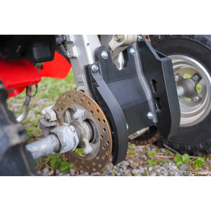 Proteção de Cárter Traseira Axp, Polietileno Pead, 6 Mm, Preto Honda TRX450 2004-2014 3