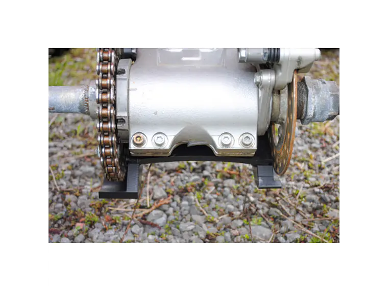 Proteção de Cárter Traseira Axp, Polietileno Pead, 6 Mm, Preto Honda TRX450 2004-2014 4