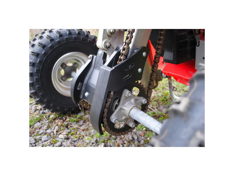 Proteção de Cárter Traseira Axp, Polietileno Pead, 6 Mm, Preto Honda TRX450 2004-2014 5