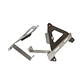 Proteção do Radiador AXP - Alumínio - 4 Mm Yamaha YZ250F / YZ450F 2023-2026 - Miniatura 1