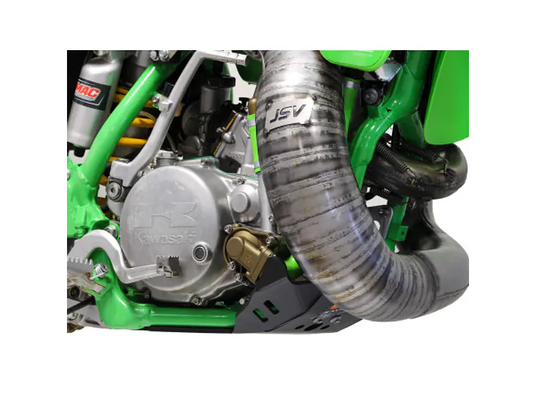 Proteção de Cárter AXP - HDPE 6 Mm Kawasaki KX250 / KX500 1988-2001 3