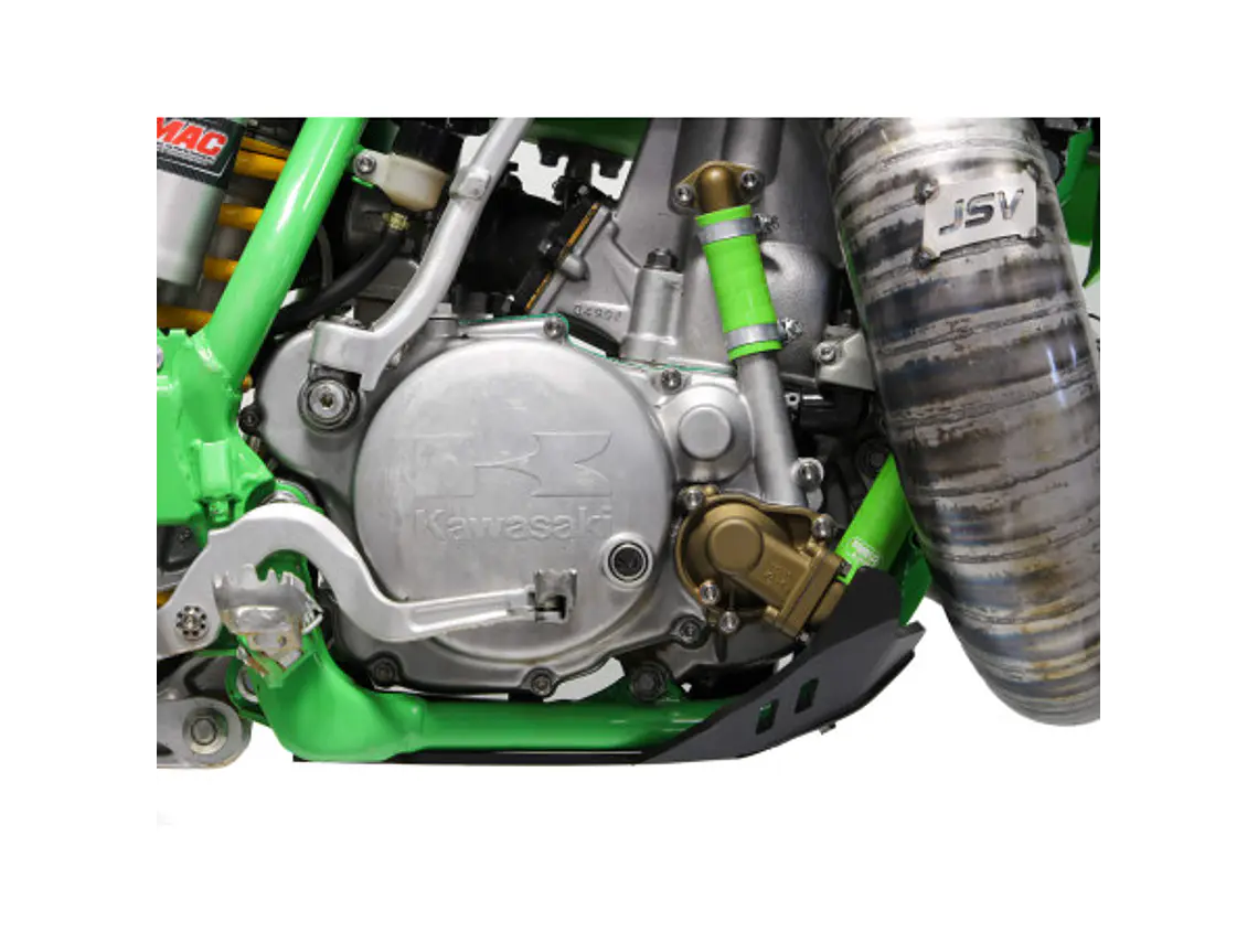 Proteção de Cárter AXP - HDPE 6 Mm Kawasaki KX250 / KX500 1988-2001 4