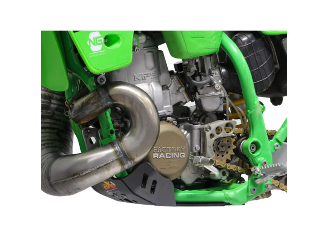 Proteção de Cárter AXP - HDPE 6 Mm Kawasaki KX250 / KX500 1988-2001 5