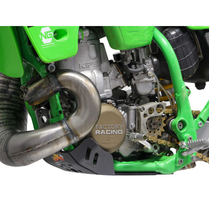 Proteção de Cárter AXP - HDPE 6 Mm Kawasaki KX250 / KX500 1988-2001 5
