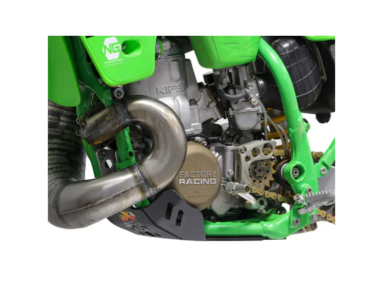 Proteção de Cárter AXP - HDPE 6 Mm Kawasaki KX250 / KX500 1988-2001 5