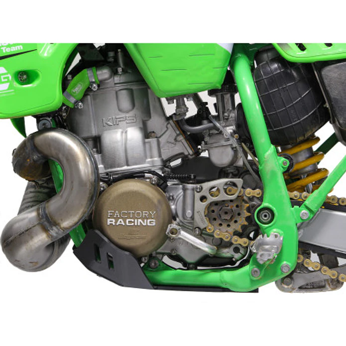 Proteção de Cárter AXP - HDPE 6 Mm Kawasaki KX250 / KX500 1988-2001 6
