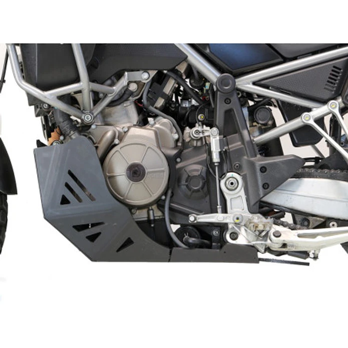 Proteção de Cárter AXP com Protetor de Biela - HDPE 8 Mm Aprilia TUAREG 660 2020-2025 5