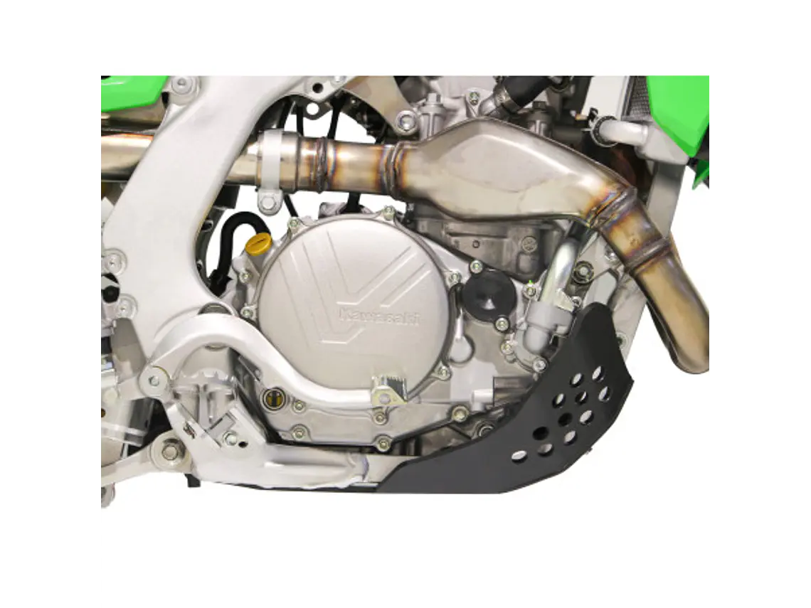 Proteção de Cárter AXP - HDPE 6 Mm Kawasaki KX250 / KX450 / KX450X 2024-2026 4