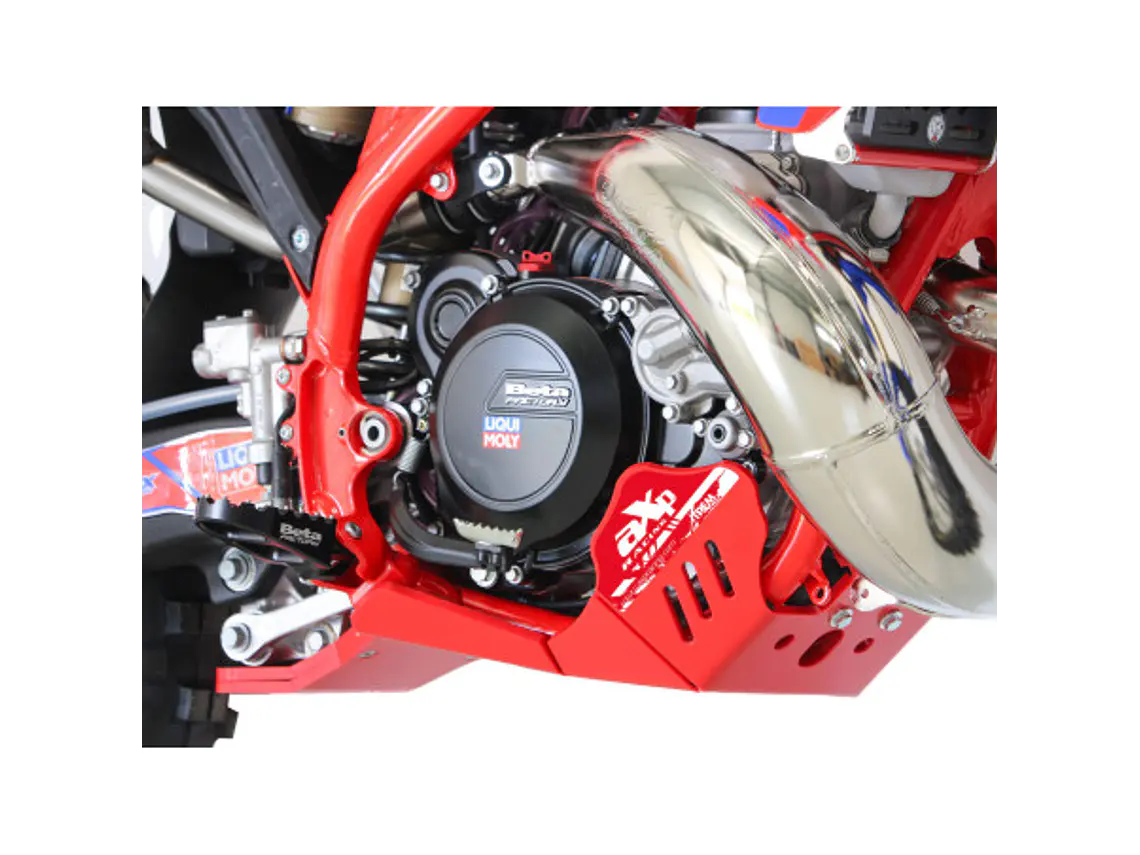 Proteção de Cárter AXP Xtrem com Protetor de Biela Beta 250RR / 250RR RACE / 250RR XPRO / 300RR / 300RR RACE / 300RR XPRO 2024-2026 3