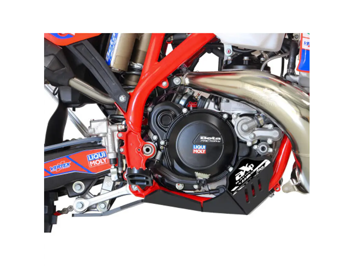 Proteção de Cárter AXP Xtrem com Protetor de Biela Beta 250RR / 250RR RACE / 250RR XPRO / 300RR / 300RR RACE / 300RR XPRO 2024-2026 4
