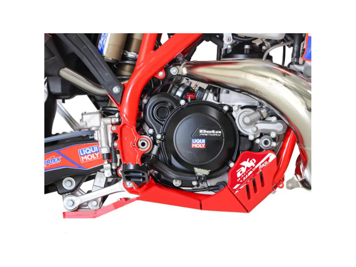 Proteção de Cárter AXP Xtrem com Protetor de Biela Beta 250RR / 250RR RACE / 250RR XPRO / 300RR / 300RR RACE / 300RR XPRO 2024-2026 4