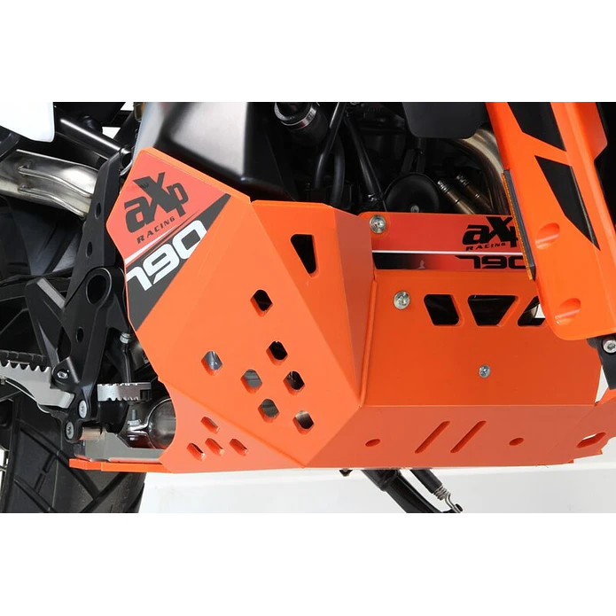 Proteção de Cárter AXP Enduro, Polietileno Pead, Laranja KTM 790 ADVENTURE / 790ADVENTURE R / 890 ADVENTURE / 890 ADVENTURE L / 890 ADVENTURE R 2018-2023 1