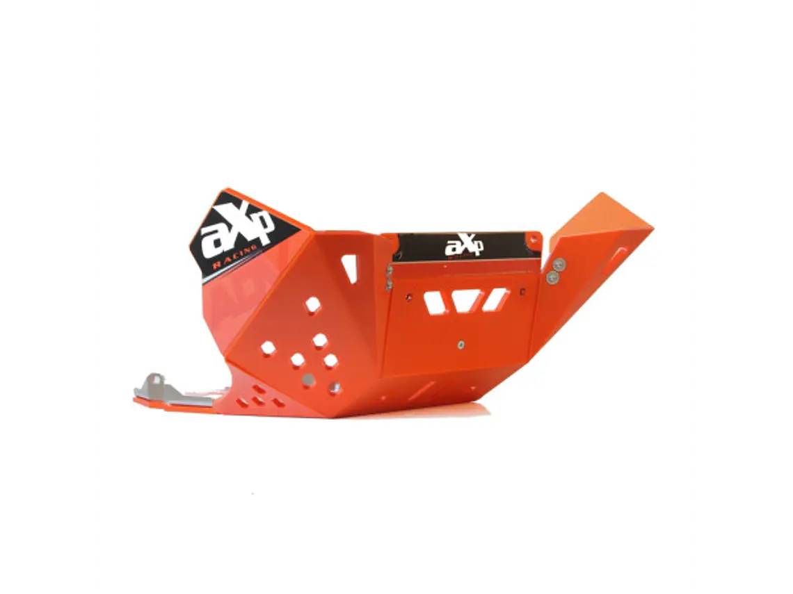 Proteção de Cárter AXP Enduro, Polietileno Pead, Laranja KTM 790 ADVENTURE / 790ADVENTURE R / 890 ADVENTURE / 890 ADVENTURE L / 890 ADVENTURE R 2018-2023 2