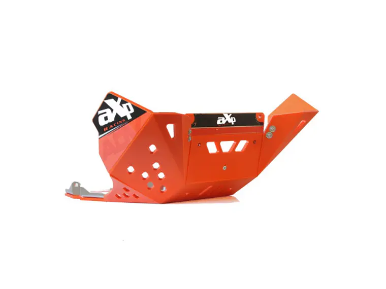 Proteção de Cárter AXP Enduro, Polietileno Pead, Laranja KTM 790 ADVENTURE / 790ADVENTURE R / 890 ADVENTURE / 890 ADVENTURE L / 890 ADVENTURE R 2018-2023 2