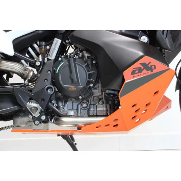 Proteção de Cárter AXP Enduro, Polietileno Pead, Laranja KTM 790 ADVENTURE / 790ADVENTURE R / 890 ADVENTURE / 890 ADVENTURE L / 890 ADVENTURE R 2018-2023 3