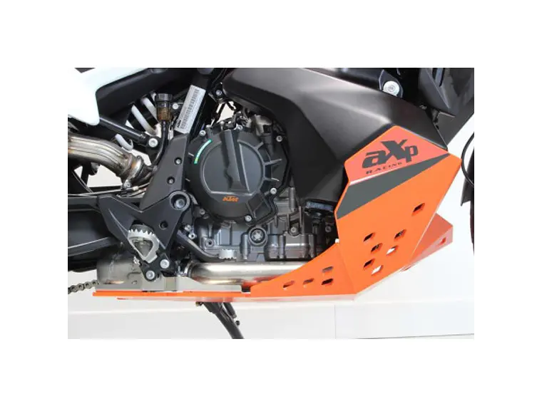 Proteção de Cárter AXP Enduro, Polietileno Pead, Laranja KTM 790 ADVENTURE / 790ADVENTURE R / 890 ADVENTURE / 890 ADVENTURE L / 890 ADVENTURE R 2018-2023 3