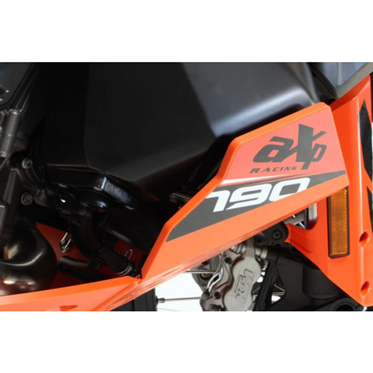 Proteção de Cárter AXP Enduro, Polietileno Pead, Laranja KTM 790 ADVENTURE / 790ADVENTURE R / 890 ADVENTURE / 890 ADVENTURE L / 890 ADVENTURE R 2018-2023 5