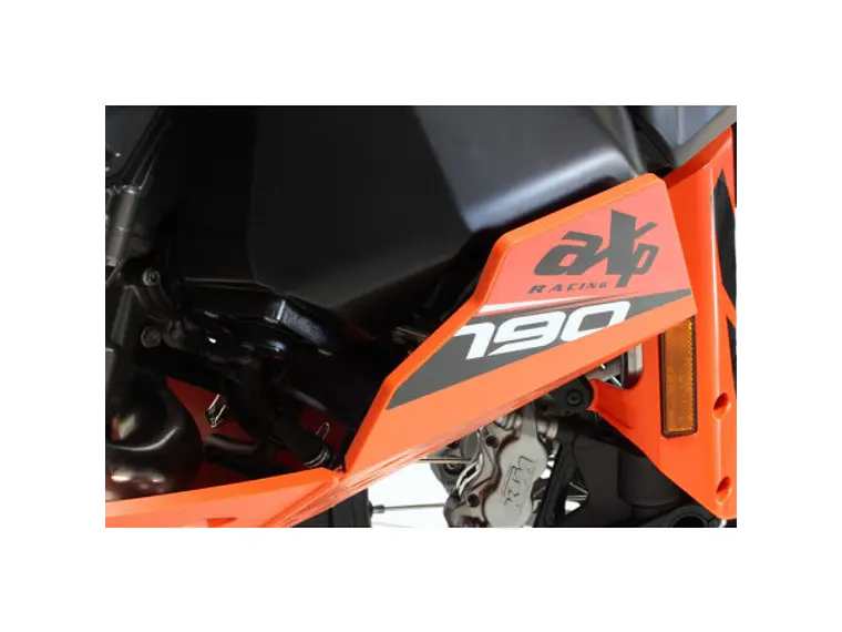 Proteção de Cárter AXP Enduro, Polietileno Pead, Laranja KTM 790 ADVENTURE / 790ADVENTURE R / 890 ADVENTURE / 890 ADVENTURE L / 890 ADVENTURE R 2018-2023 5