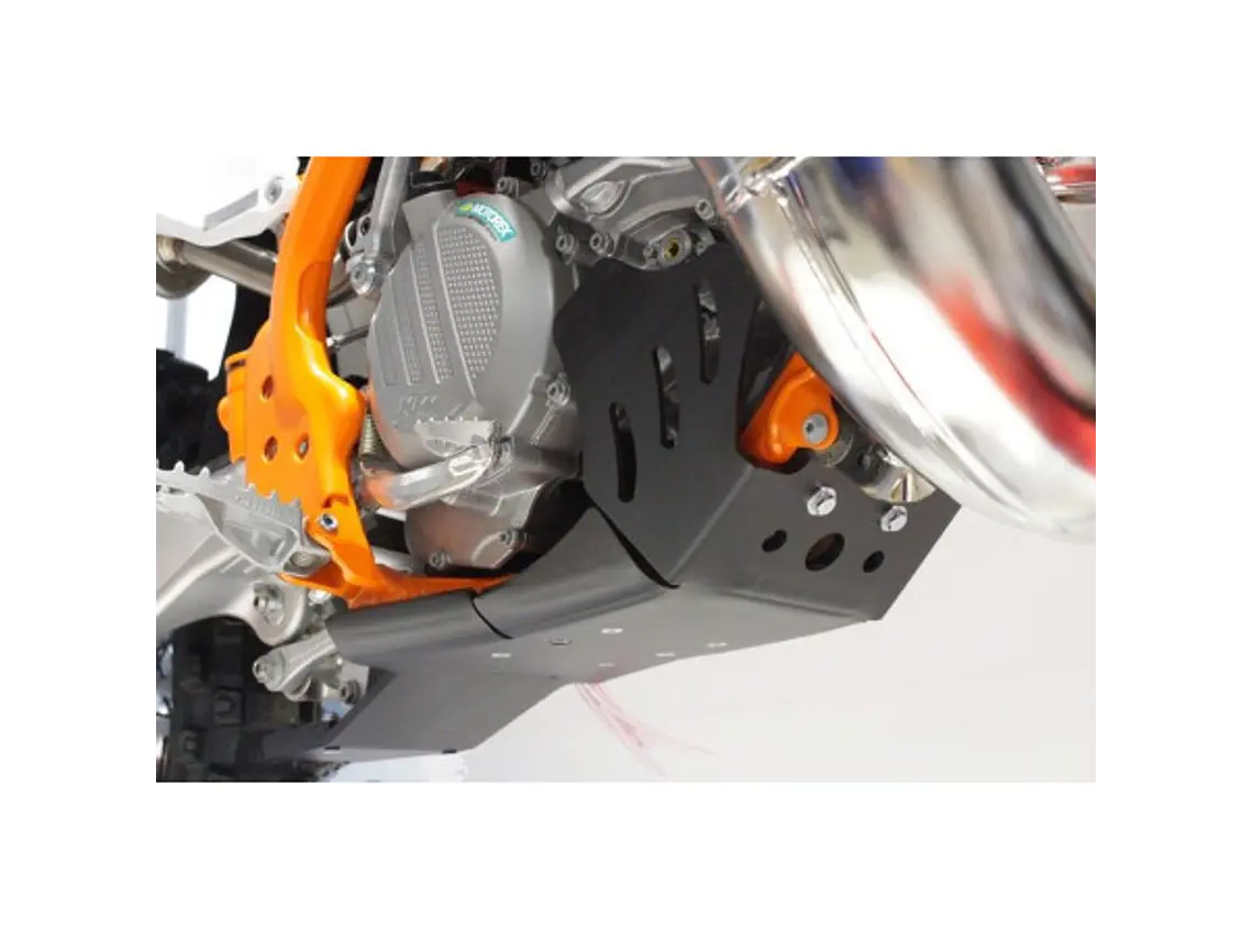 Proteção de Carter AXP Xtrem HDPE Husqvarna TC250 / TX300 2017-2018 | KTM 250SX / 250XC / 300XC 2017-2018 3