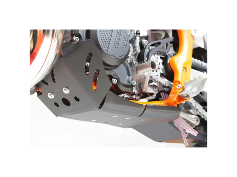 Proteção de Carter AXP Xtrem HDPE Husqvarna TC250 / TX300 2017-2018 | KTM 250SX / 250XC / 300XC 2017-2018 5