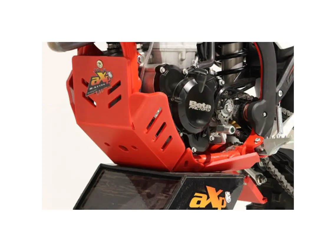Proteção de Cárter AXP Enduro Xtrem, Polietileno Pead, Vermelha Beta 350RR / 350RR S / 390RR / 390RR S / 430RR / 430RR S / 480RR / 480RR S / 500RR / 500RR S 2020-2022 5