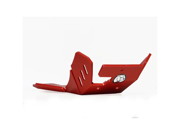 Proteção de Cárter AXP Enduro Xtrem, Polietileno Pead, Vermelha Beta 250XTRAINER / 300XTRAINER 2016-2022 2