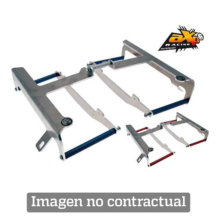 Protetores de Radiador Alumínio Vermelha AXP Husqvarna AX1162 1