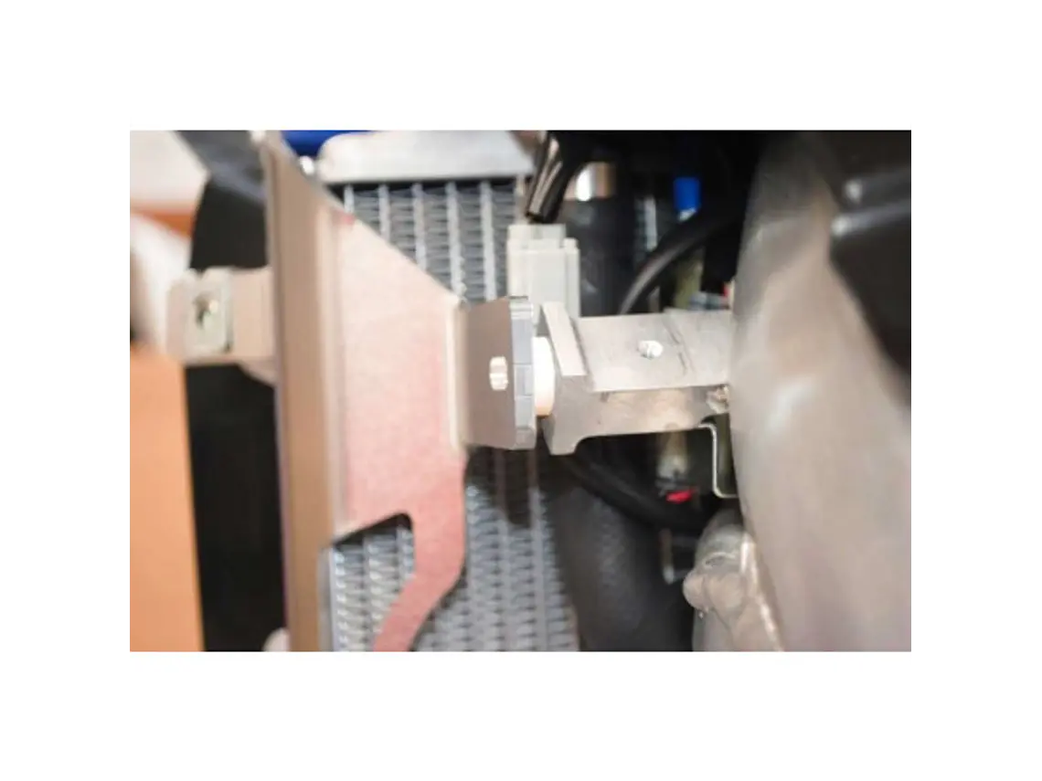 Protetores de Radiador Alumínio Azul AXP Yamaha WR450F / YZ450FX 2012-2013 4