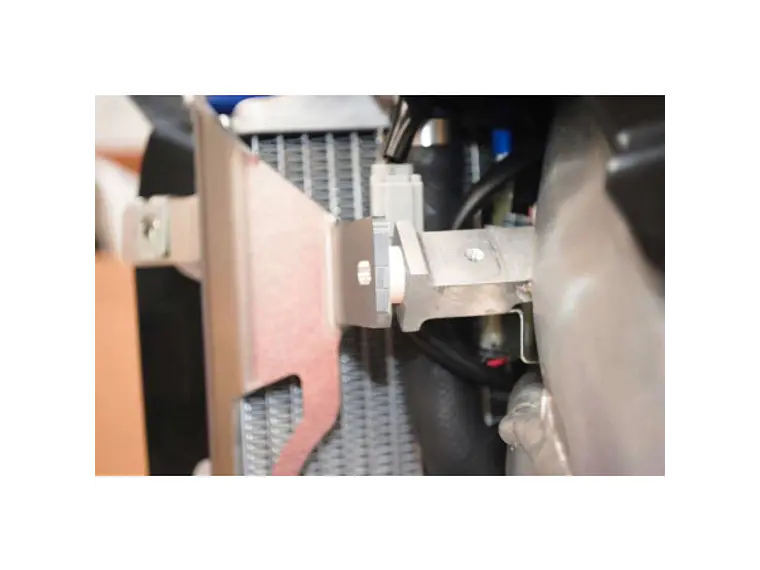 Protetores de Radiador Alumínio Azul AXP Yamaha WR450F / YZ450FX 2012-2013 4