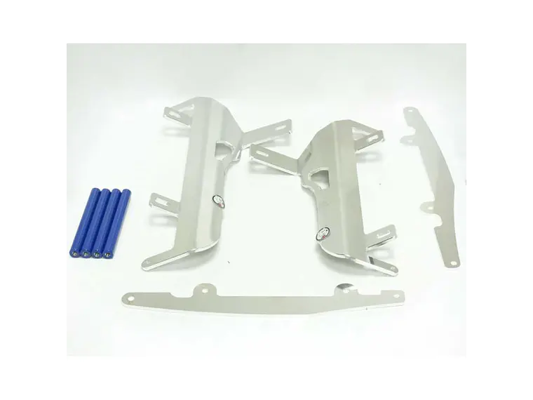 Protetores de Radiador Alumínio Azul AXP Yamaha WR450F / YZ450FX 2012-2013 5