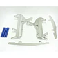 Protetores de Radiador Alumínio Azul AXP Yamaha WR450F / YZ450FX 2012-2013 - Thumbnail 5
